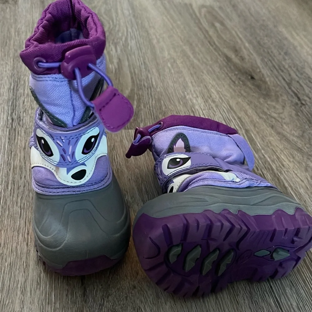 Kids Winter Bunny Boots Size 5